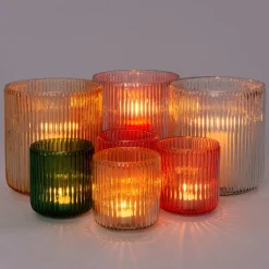 Intratuin Teelichthalter Yi gelb D 9 H 10 cm