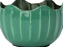 Intratuin Teelichthalter Sten grün D 10 H 7 cm