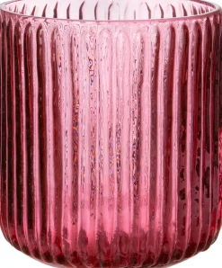 Intratuin Teelichthalter Yi gelb D 15 H 17 cm