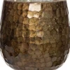 Intratuin Teelichthalter Puk braun D 10 H 10 cm