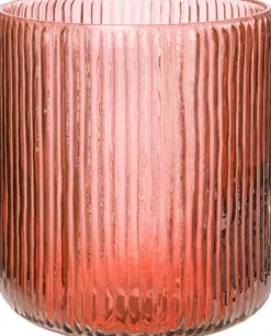 Intratuin Teelichthalter Yi orange D 15 H 17 cm