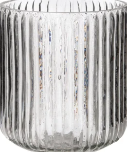 Intratuin Teelichthalter Yi transparent D 9 H 10 cm