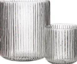 Intratuin Teelichthalter Yi transparent D 9 H 10 cm