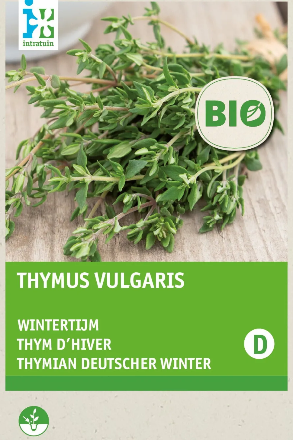 Intratuin Thymian (Thymus vulgaris) (BIO) Samen