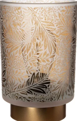 Intratuin Tischleuchte Flip beige D 10 H 15 cm