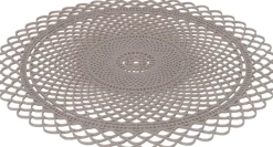 Intratuin Tischset Weihnachten rund grau D 32 cm