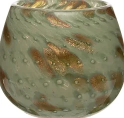Intratuin Vase Azra grün D 9 cm H 8 cm