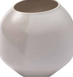 Intratuin Vase Blizz grau D 23,5 H 23 cm