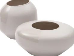 Intratuin Vase Blizz grau D 23,5 H 23 cm