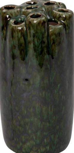 Intratuin Vase Cruz grün D 15 H 28 cm