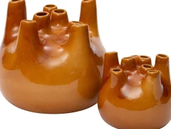 Intratuin Vase Dilara gelb D 19 H 18 cm