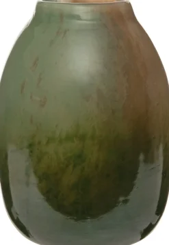 Intratuin Vase Doris grün D 14 cm H 18 cm