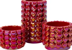 Intratuin Vase Fay rot D 16 H 27 cm