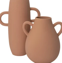 Intratuin Vase Gavie braun 23,5 x 11 x 30 cm