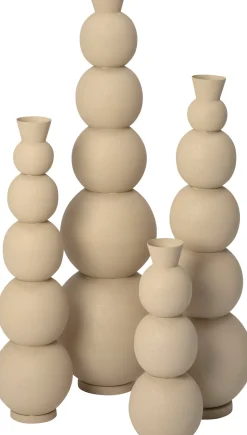 Intratuin Vase Jacky beige D 20 H 76 cm