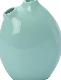 Intratuin Vase Jilly blau 18 x 13 x 23 cm