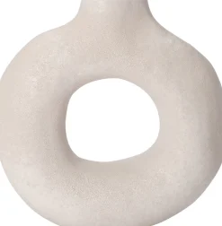 Intratuin Vase Koping weiß 36 x 9 x 27 cm