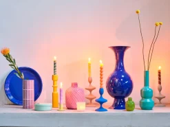 Intratuin Vase Menno lila D 11,9 H 26,2 cm