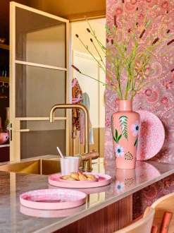 Intratuin Vase Shain rosa D 23 H 29 cm