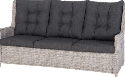Intratuin verstellbares Loungesofa 3-Sitzer Sanur braun