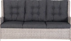 Intratuin verstellbares Loungesofa 3-Sitzer Sanur braun