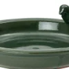 Intratuin Vogelbad / Trinkschale Emmy grün D 32 H 11 cm