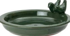 Intratuin Vogelbad / Trinkschale Emmy grün D 32 H 11 cm