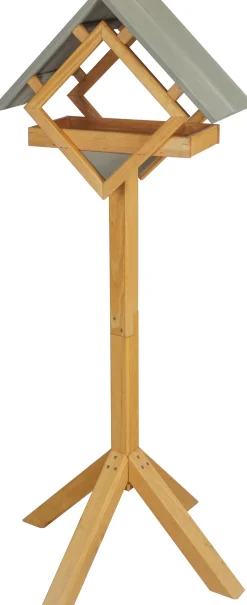 Intratuin Vogelfutterhaus Kubus 48 x 25 x 135 cm