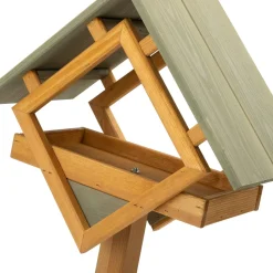 Intratuin Vogelfutterhaus Kubus 48 x 25 x 135 cm