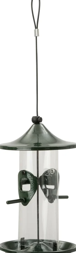 Intratuin Vogelfuttersilo Deluxe grün 14,5 x 13 x 21 cm