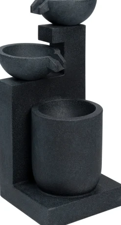 Intratuin Wasserspiel Miro grau 41 x 41 x 76 cm