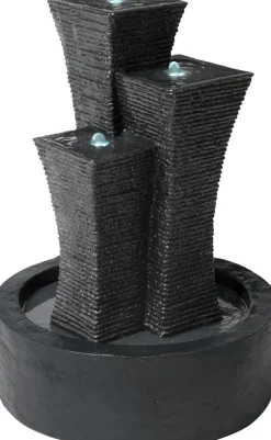 Intratuin Wasserspiel Saffir mit LED-Beleuchtung D 55 H 75,8 cm