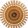 Intratuin Weihnachtsbaumschmuck Papier Fächer gold D 36,5 cm