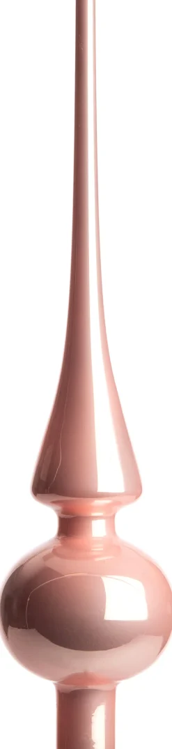 Intratuin Weihnachtsbaumspitze rosa D 7 H 26 cm