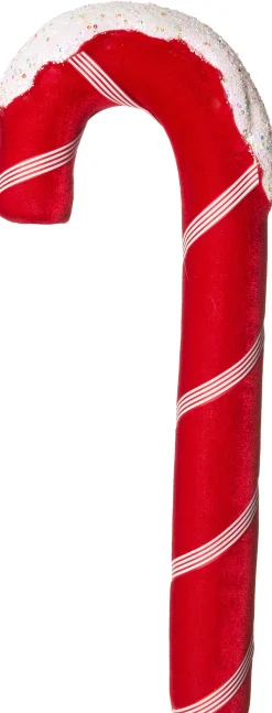 Intratuin Weihnachtsbaumschmuck Candyline Zuckerstange rot 23 x 9 x 58 cm