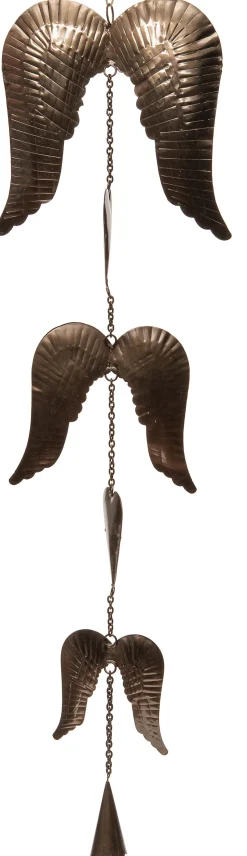 Intratuin Weihnachtsbaumschmuck Flügel Caro schwarz 16,5 x 66 cm