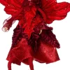 Intratuin Weihnachtsbaumschmuck Fee 30 x 22 x 6 cm rot