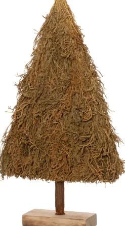 Intratuin Weihnachtsdeko Baum Jenni mit Ständer grün 55 x 12 x 110 cm