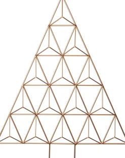 Intratuin Weihnachtsdeko Baum gold 49 x 4 x 63 cm