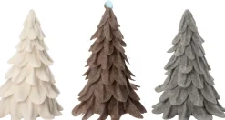 Intratuin Weihnachtsdeko Baum Mae braun D 17 H 22 cm