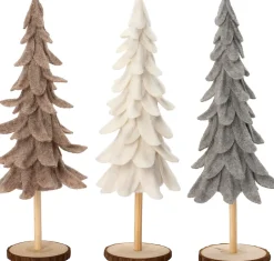 Intratuin Weihnachtsdeko Baum Mae braun D 12 H 33 cm