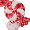 Intratuin Weihnachtsdeko Candyline Cupcake mit Süßigkeiten rot / weiß 39 x 16 x 47 cm