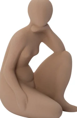 Intratuin Weihnachtsdekoration Frau Luea braun 19,5 x 16,5 x 28 cm