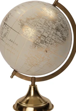 Intratuin Weihnachtsdekoration Weltkugel gold 28 x 26 x 38 cm