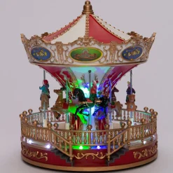 Intratuin Weihnachtsdorf Karussell D 22 H 24,5 cm