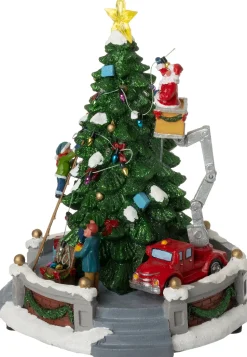 Intratuin Weihnachtsdorf Baum schmücken 25 x 25 x 27 cm