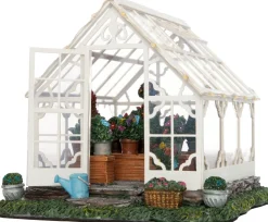 Intratuin Weihnachtsdorf Gewächshaus 13,5 x 15,5 x 12 cm