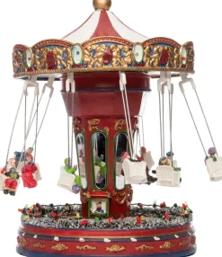 Intratuin Weihnachtsdorf Karussell 21 x 21 x 28 cm