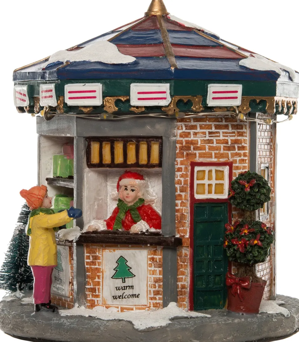 Intratuin Weihnachtshäuschen Kiosk 11 x 11 x 12 cm