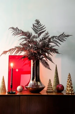 Intratuin Weihnachtskugel Skerries grau D 8 cm